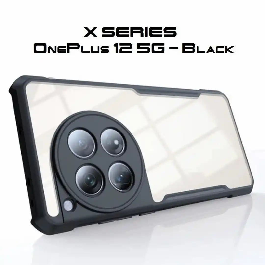 X Series Mobile Back Case for OnePlus 12 5G (6.82") | Shockproof Case