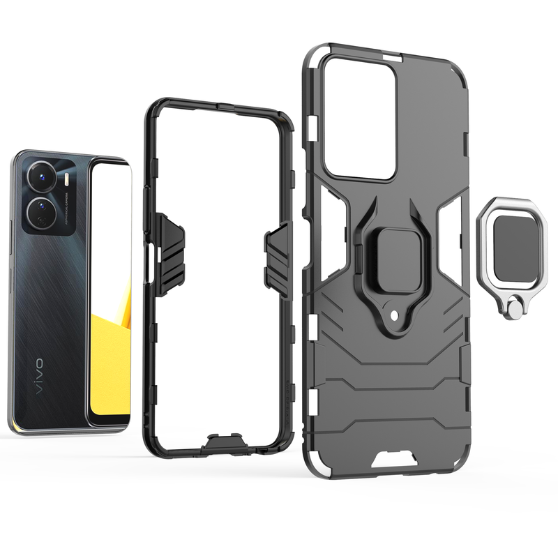 Classic Robot - Back Case for Vivo Y16 - 6.51 Inches