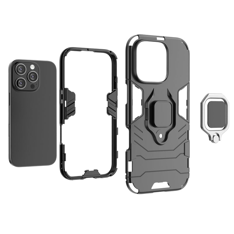 Classic Robot - Mobile Back Cover for iPhone 16 Pro - 6.3 Inches