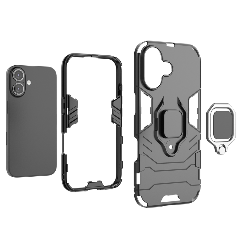 Classic Robot - Back Case for iPhone 16 - 6.1 Inches - (INR 259 for prepaid orders only)
