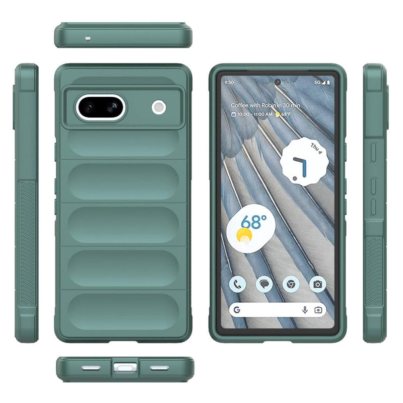 Shield Silicone - Mobile Back Cover for Google Pixel 7A 5G - 6.1 Inches