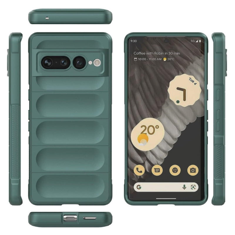 Shield Silicone - Back Case for Google Pixel 7 Pro 5G - 6.7 Inches