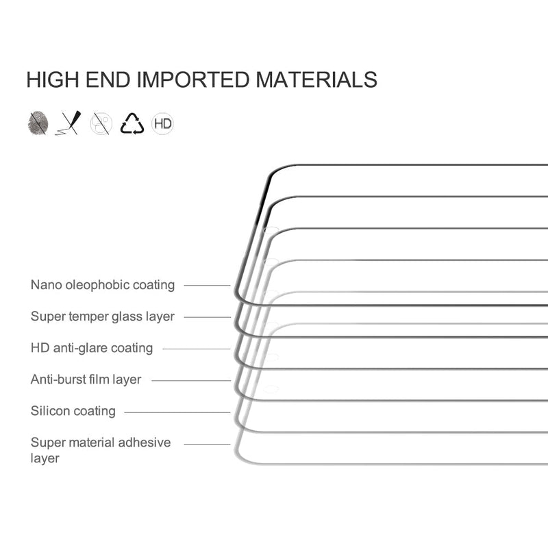 nPlusOne - 9H Tempered Glass for IQOO Z9 5G - 6.67 Inches