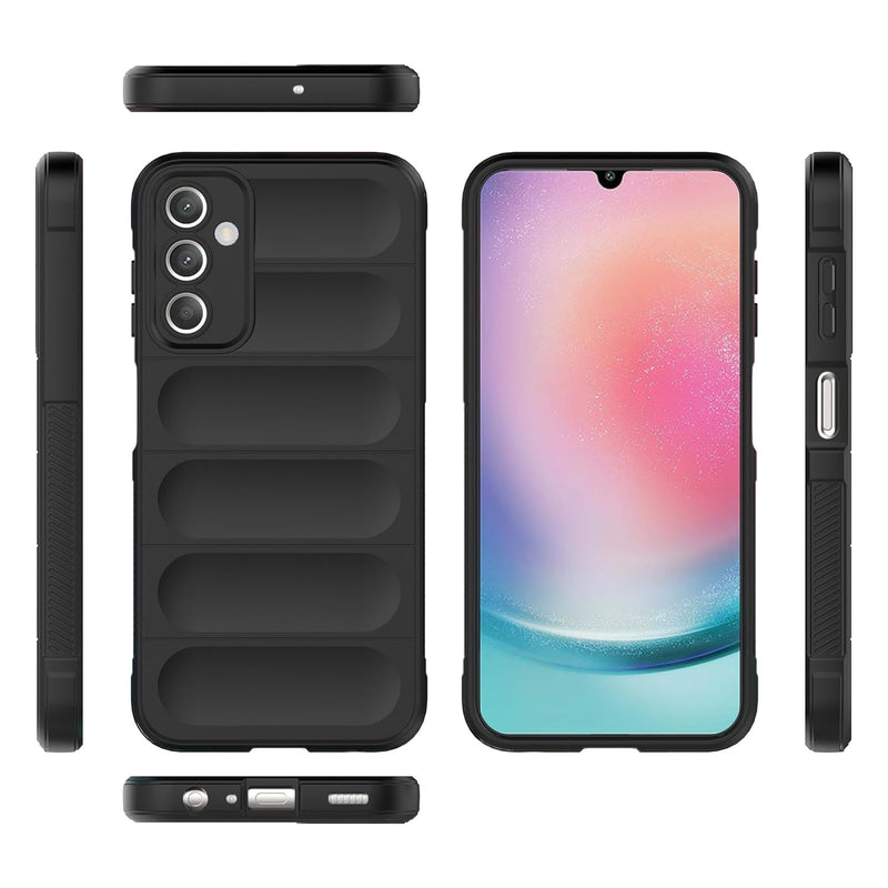 Shield Silicone - Mobile Back Cover for Samsung Galaxy A25 5G - 6.5 Inches - (INR 159 Only for prepaid orders)