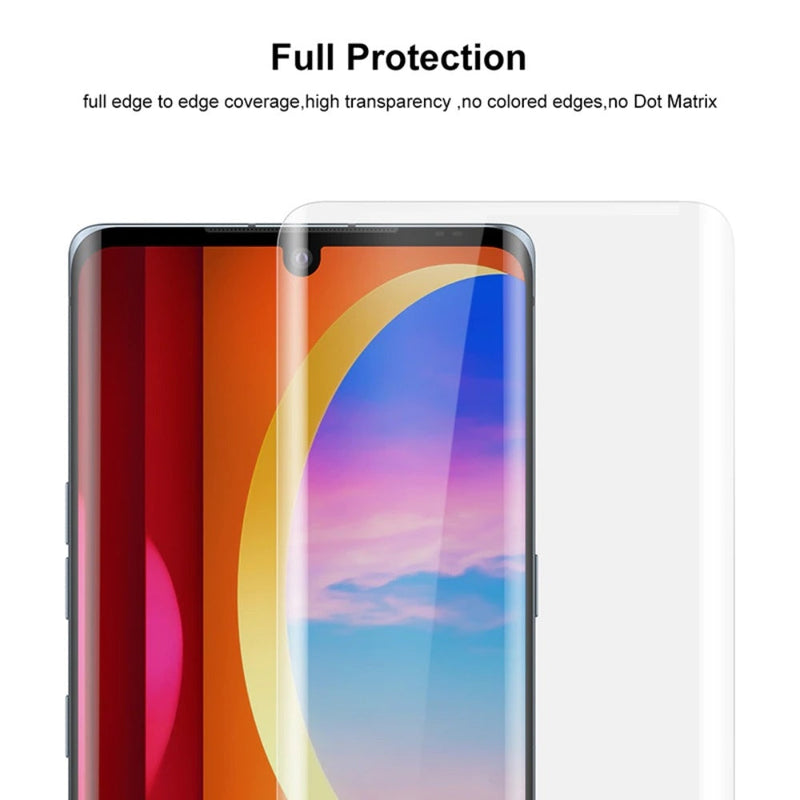 LG Velvet UV Tempered Glass