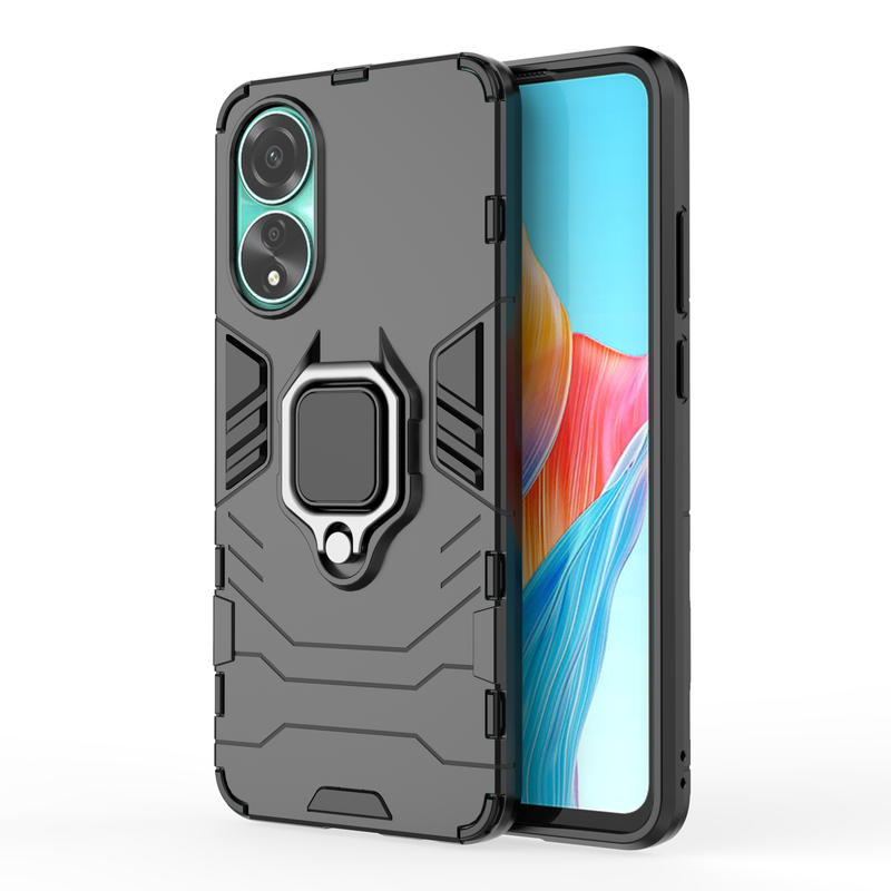 Classic Robot - Mobile Back Cover for Oppo A78 4G - 6.43 Inches - (INR 259 for prepaid orders only)