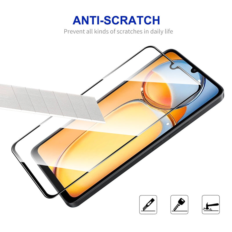 nPlusOne - 9H Tempered Glass for Poco C61 - 6.71 Inches
