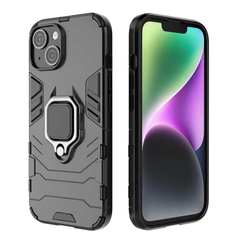 Classic Robot - Mobile Back Cover for iPhone 15 - 6.1 Inches - (INR 259 for prepaid orders only)