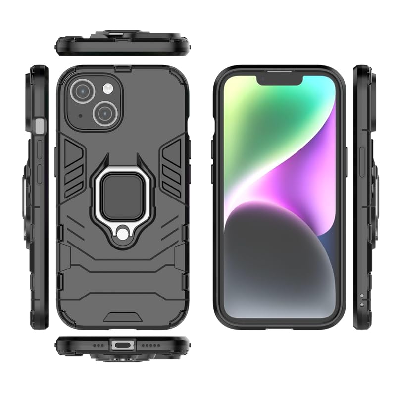 Classic Robot - Mobile Back Cover for iPhone 15 - 6.1 Inches - (INR 259 for prepaid orders only)