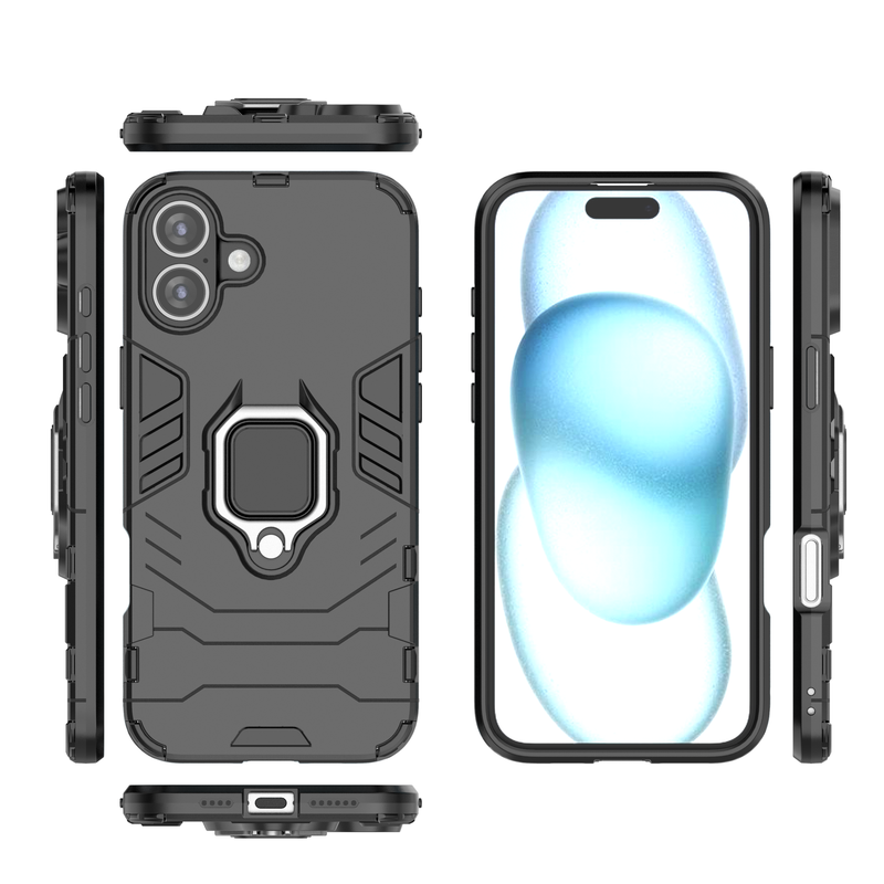 Classic Robot - Mobile Back Cover for iPhone 16 Plus - 6.7 Inches - (INR 259 for prepaid orders only)
