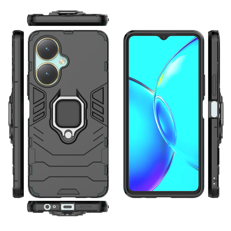 Classic Robot - Mobile Back Cover for Vivo Y27 - 6.64 Inches - (INR 259 for prepaid orders only)