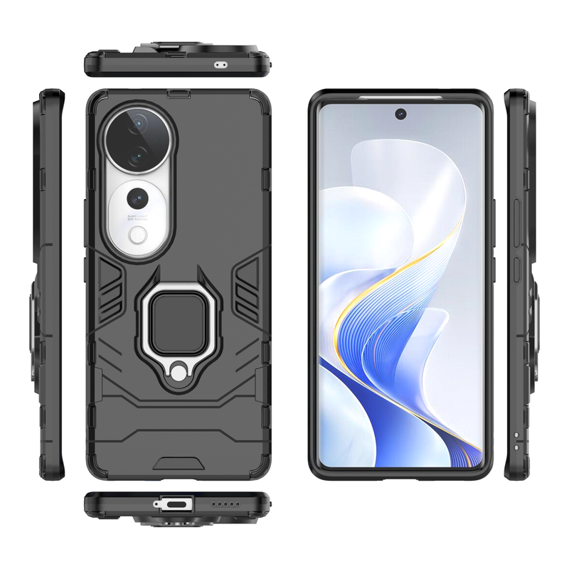 Classic Robot - Mobile Back Cover for Vivo V40 Pro 5G - 6.78 Inches - (INR 259 Only for Prepaid Orders)