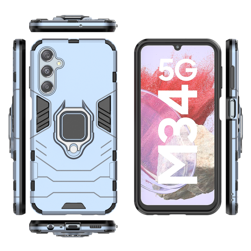 Classic Robot - Back Case for Samsung Galaxy M34 5G - 6.5 Inches