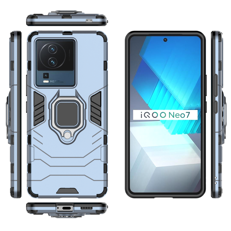 Classic Robot - Mobile Back Cover for IQOO Neo 7 Pro 5G - 6.78 Inches - (INR 259 for prepaid orders only)