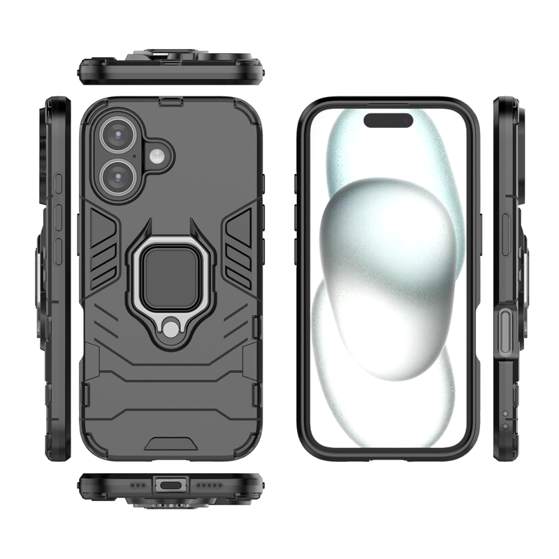 Classic Robot - Mobile Back Cover for iPhone 16 - 6.1 Inches - (INR 259 for prepaid orders only)
