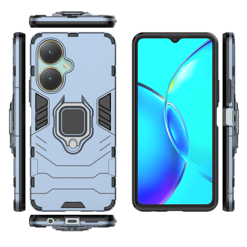 Classic Robot - Mobile Back Cover for Vivo Y27 - 6.64 Inches - (INR 259 for prepaid orders only)