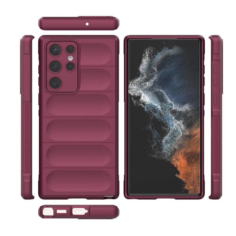 Shield Silicone - Mobile Case for Samsung Galaxy S22 Ultra 5G - 6.8 Inches - (INR 159 Only for prepaid orders)