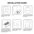 nPlusOne - 9H Tempered Glass for Samsung Galaxy A06 - 6.7 Inches