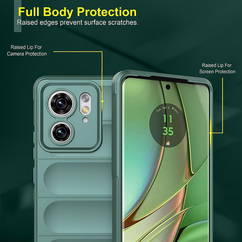 Shield Silicone - Back Case for Motorola Moto Edge 40 5G - 6.55 Inches