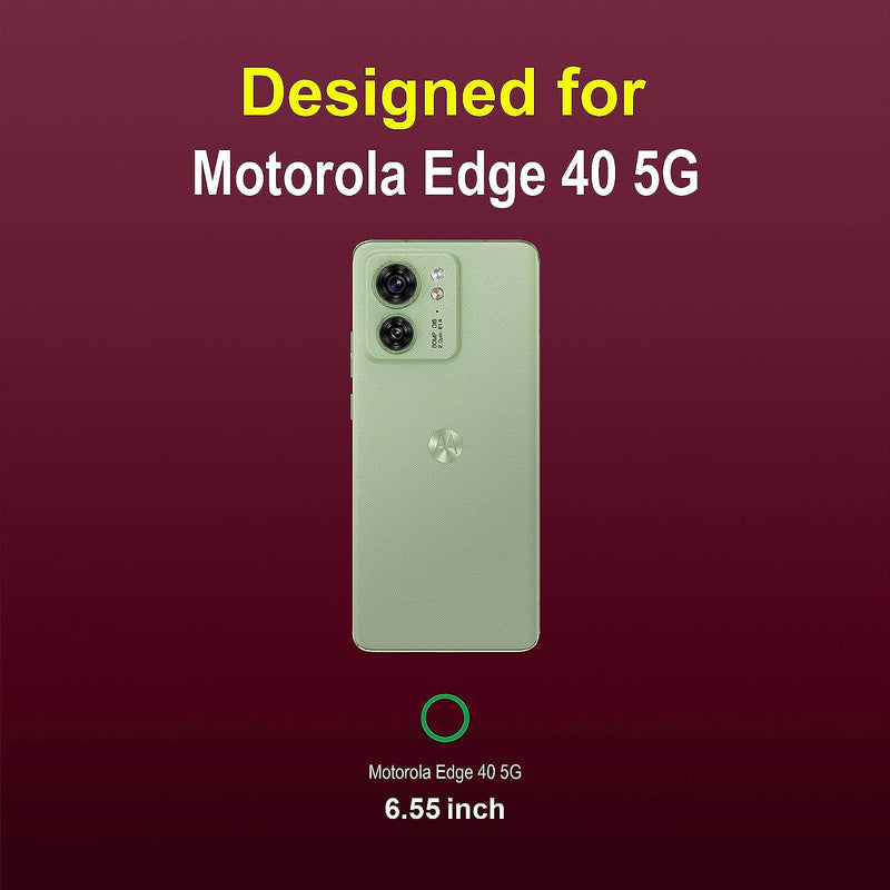 Shield Silicone - Back Case for Motorola Moto Edge 40 5G - 6.55 Inches