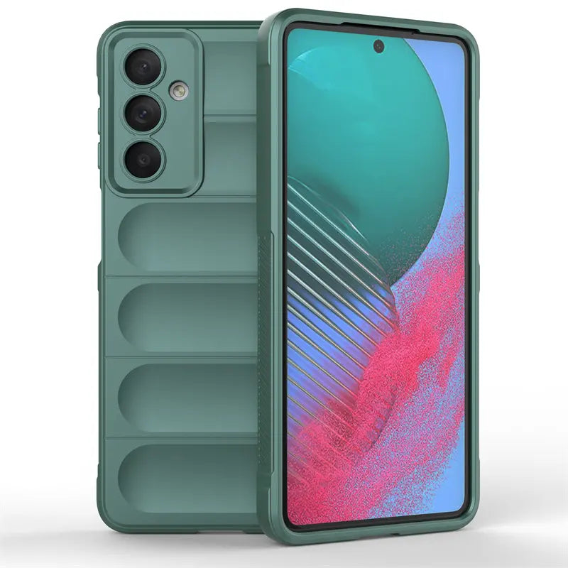 Shield Silicone - Mobile Case for Samsung Galaxy M54 5G - 6.7 Inches - (INR 159 Only for prepaid orders)