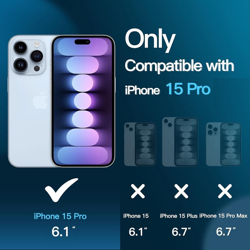 iPhone 15 Pro Tempered Glass