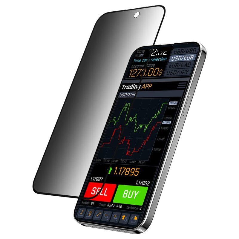 iPhone 15 Pro privacy screen protectors