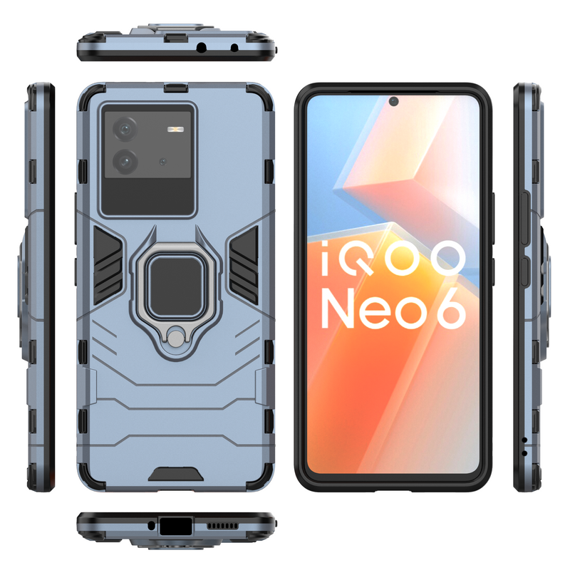 Classic Robot - Back Case for IQOO Neo 6 5G - 6.62 Inches