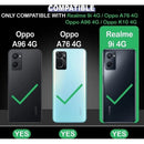 Stride Armour - Rugged Shockproof Back Cover for Oppo A76 - 6.56 Inches