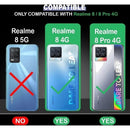 Stride Armour - Rugged Shockproof Back Cover for Realme 8 Pro 4G - 6.4 Inches