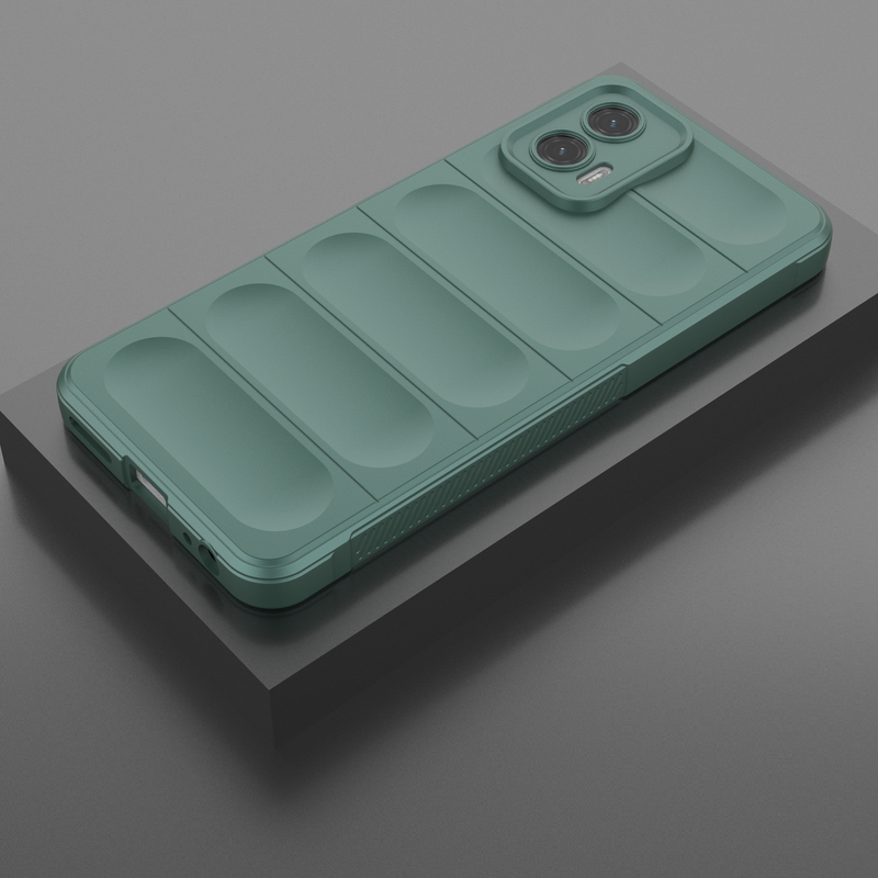 Shield Silicone - Mobile Back Cover for Motorola Moto G73 5G  - 6.5 Inches - (INR 159 Only for prepaid orders)