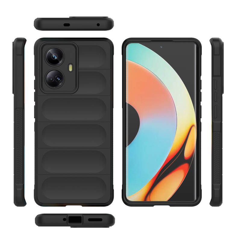 Shield Silicone - Mobile Case for Realme 10 Pro Plus 5G  - 6.7 Inches - (INR 159 Only for prepaid orders)