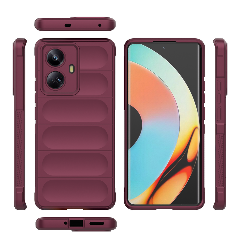 Shield Silicone - Mobile Case for Realme 10 Pro Plus 5G  - 6.7 Inches - (INR 159 Only for prepaid orders)