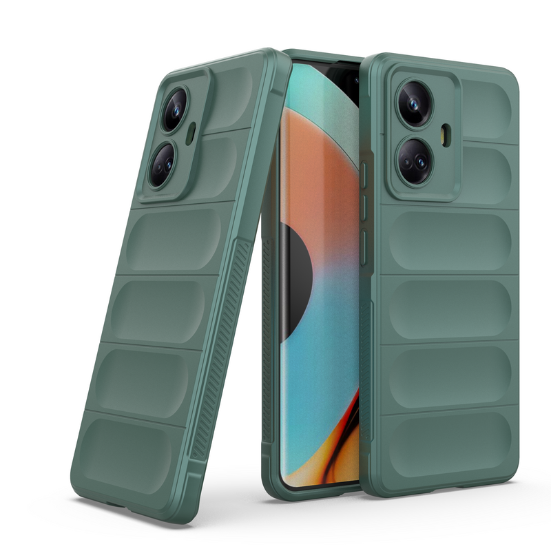 Shield Silicone - Mobile Case for Realme 10 Pro Plus 5G  - 6.7 Inches - (INR 159 Only for prepaid orders)