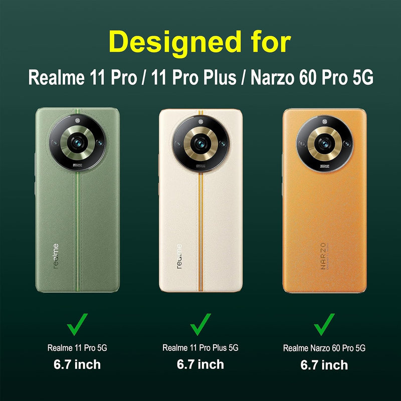 Shield Silicone - Mobile Case for Realme Narzo 60 Pro 5G  - 6.7 Inches - (INR 159 Only for prepaid orders)