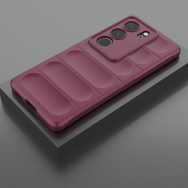 Shield Silicone - Mobile Back Cover for Vivo V29 Pro 5G - 6.78 Inches