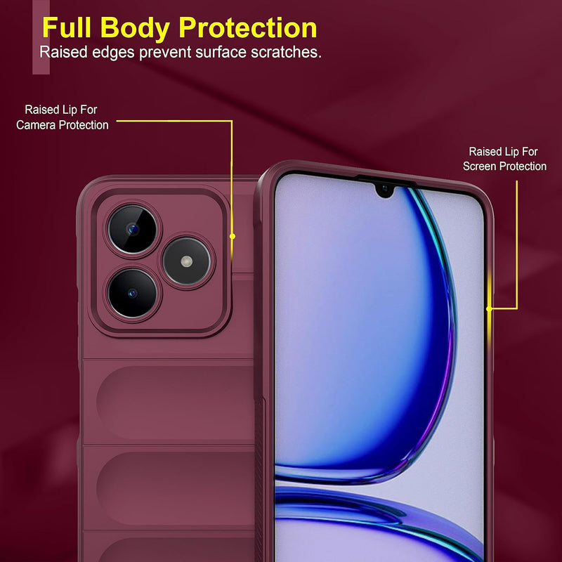 Shield Silicone - Mobile Case for Realme Narzo N53 - 6.74 Inches - (INR 159 Only for prepaid orders)