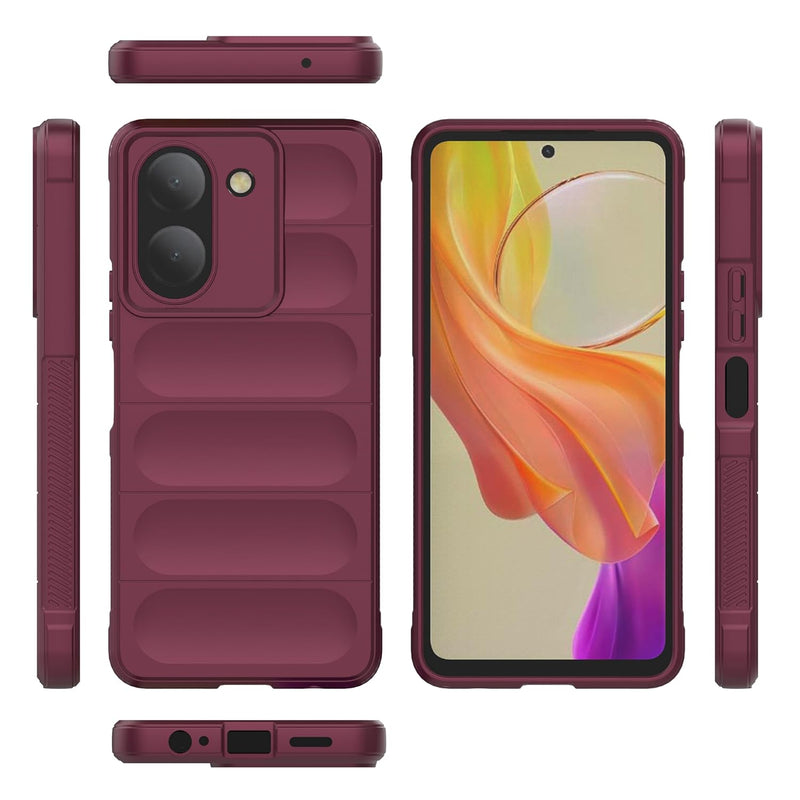 Shield Silicone - Mobile Case for Vivo Y36 4G - 6.64 Inches - (INR 159 Only for prepaid orders)