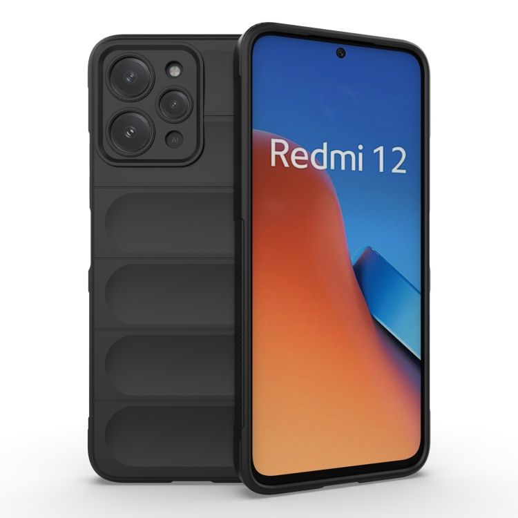 Shield Silicone - Mobile Case for Redmi 12 4G - 6.79 Inches - (INR 159 Only for prepaid orders)