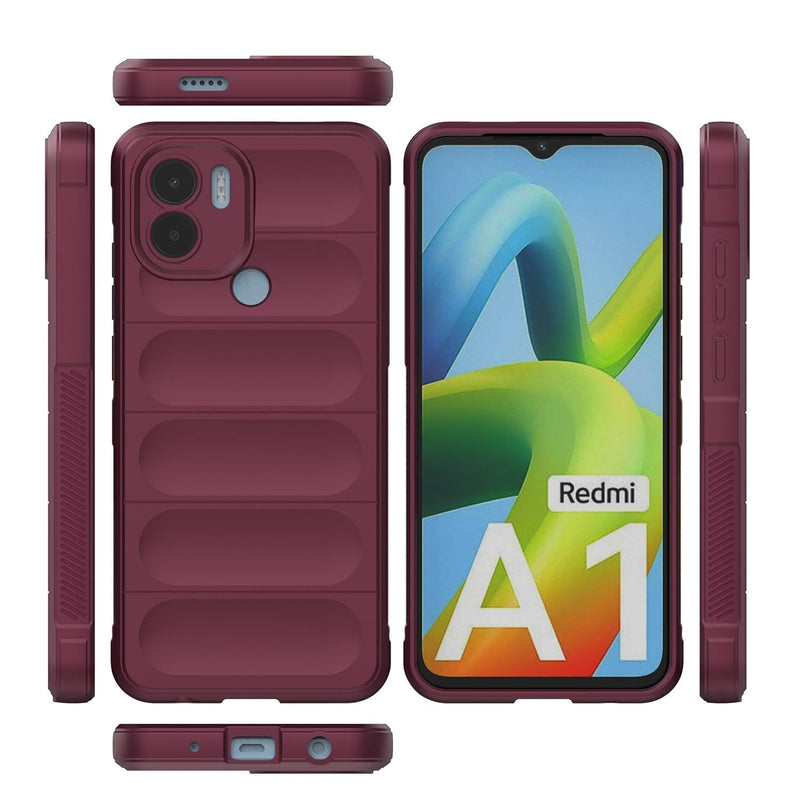 Shield Silicone - Mobile Case for Redmi A2 Plus - 6.52 Inches - (INR 159 Only for prepaid orders)