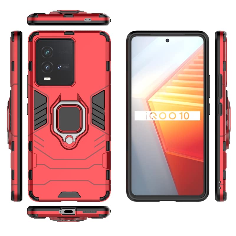 Classic Robot - Mobile Back Cover for IQOO 10 5G - 6.78 Inches - (INR 259 for prepaid orders only)
