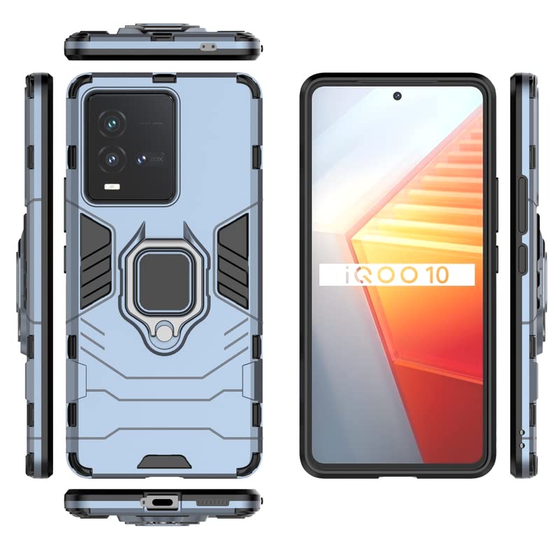 Classic Robot - Mobile Back Cover for IQOO 10 5G - 6.78 Inches - (INR 259 for prepaid orders only)