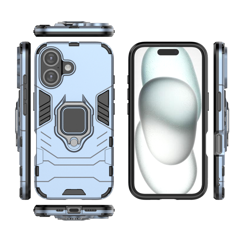 Classic Robot - Mobile Back Cover for iPhone 16 - 6.1 Inches - (INR 259 for prepaid orders only)