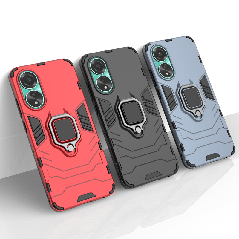 Classic Robot - Mobile Back Cover for Oppo A78 4G - 6.43 Inches - (INR 259 for prepaid orders only)
