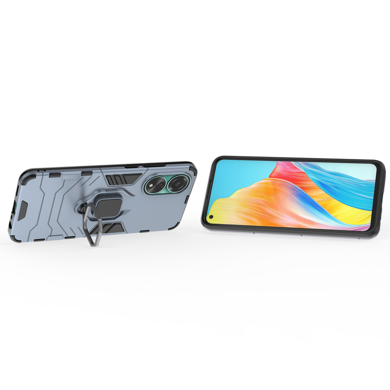 Classic Robot - Mobile Back Cover for Oppo A78 4G - 6.43 Inches - (INR 259 for prepaid orders only)