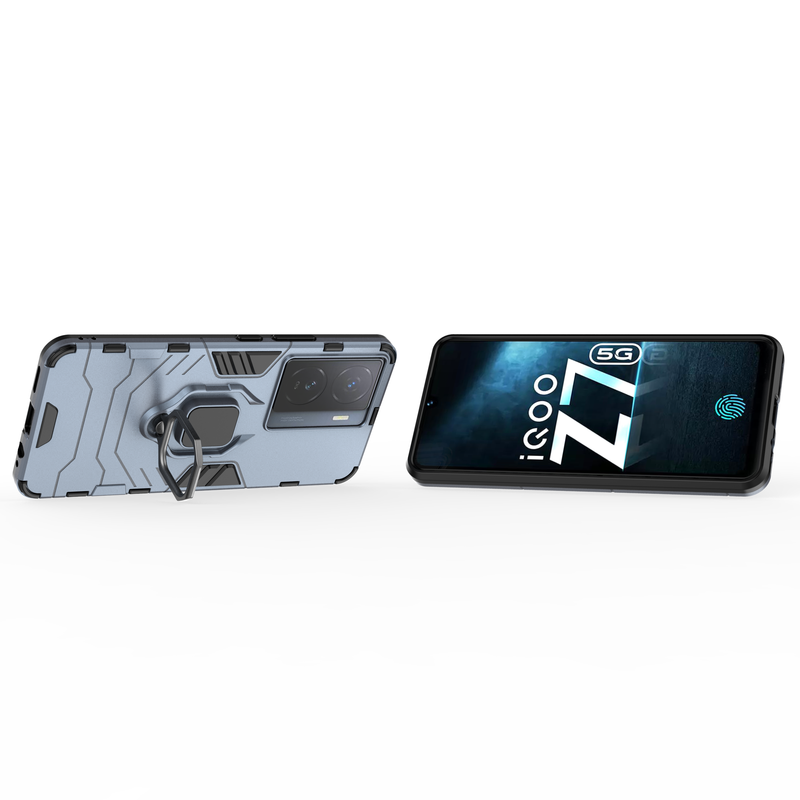 Classic Robot - Mobile Back Cover for IQOO Z7 5G - 6.38 Inches - (INR 259 for prepaid orders only)