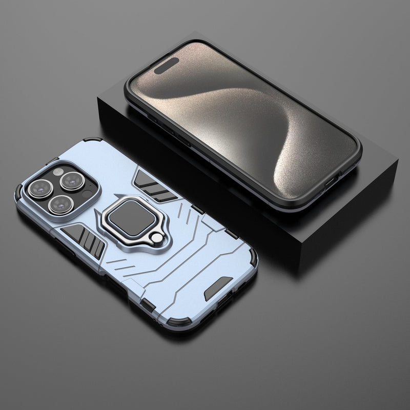 Classic Robot - Mobile Back Cover for iPhone 16 Pro - 6.3 Inches