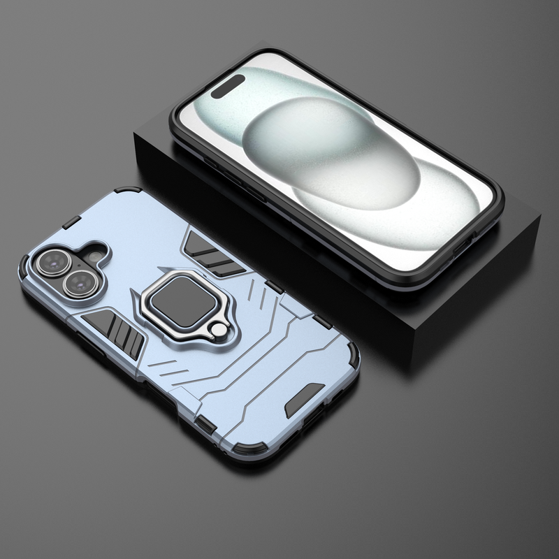 Classic Robot - Mobile Back Cover for iPhone 16 - 6.1 Inches - (INR 259 for prepaid orders only)