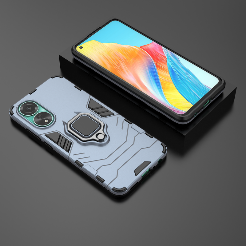 Classic Robot - Mobile Back Cover for Oppo A78 4G - 6.43 Inches - (INR 259 for prepaid orders only)