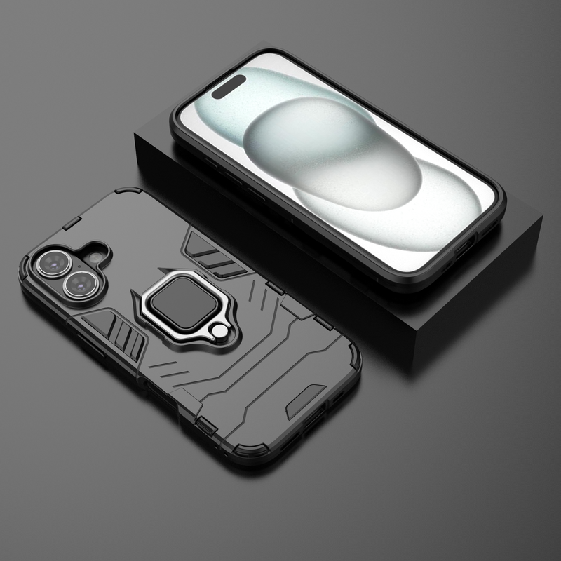 Classic Robot - Mobile Back Cover for iPhone 16 - 6.1 Inches - (INR 259 for prepaid orders only)